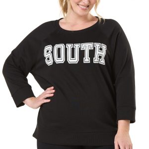 Plus Size South Graphic Sweatshirt