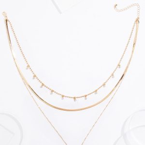 Inspirational Charm Layered Necklace