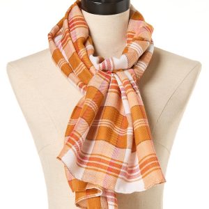 Fall Plaid Oblong Scarf
