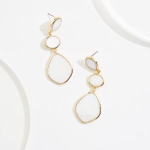 Tiered Shell Earrings