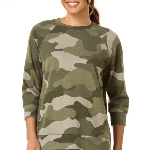 Camo French Terry Sweatshirt