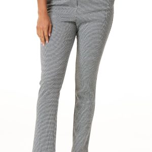 Stretch Houndstooth Pants