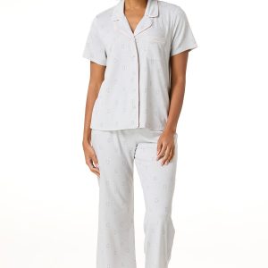 Champagne Print Sleep Set