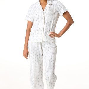 Bow Stripes Sleep Set