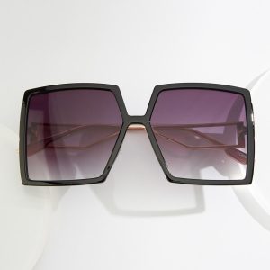 Cutout Detail Oversized Sunglasses
