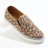 Leopard Embellished Sneakers