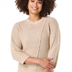 Relaxed Open Stitch Sweater