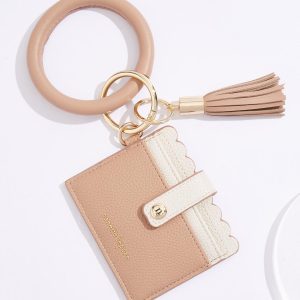 Card Case Ring Wristlet Wallet