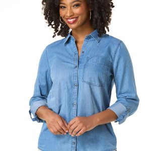 Chambray Button Down Shirt