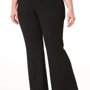 Plus Size Zip Pockets Pants