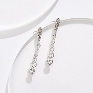 Glass Small Linear Earrings