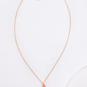 Awareness Ribbon Short Pendant Necklace