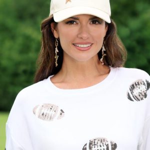 Game Day Helmet Star Patch Baseball Hat