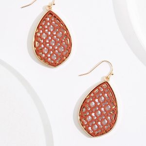 Enamel Filigree Moroccan Earrings