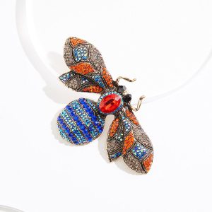 Statement Glass Bee Brooch