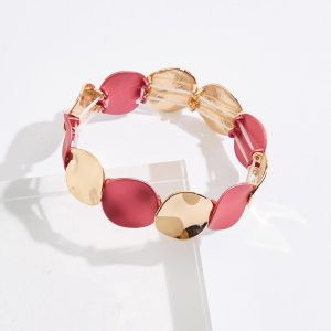 Rubber Circle Stretch Bracelet
