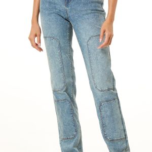 Petite Level Up Straight Leg Jeans