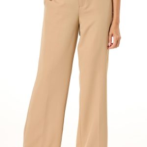 Solid Wide Leg Trousers