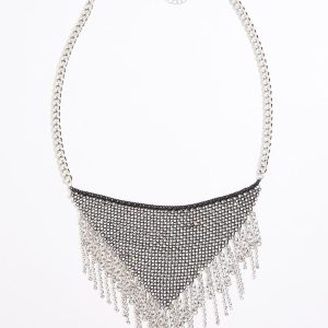 Western Rodeo Tassel Bib Necklace