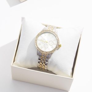 Two- Tone Watch Boxed Jewelry