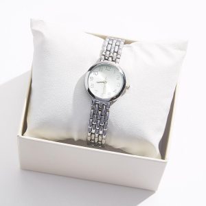 Round Watch Boxed Jewelry