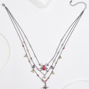 Layered Halloween Design Necklace