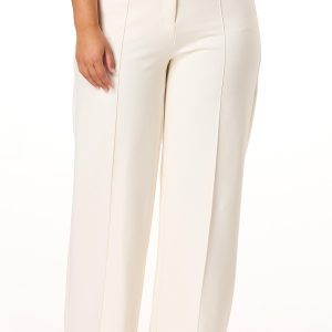 Plus Size Ponte Wide Leg Pants