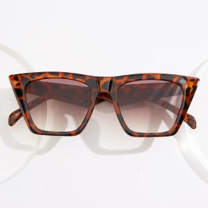 Tortoise Statement Sunglasses