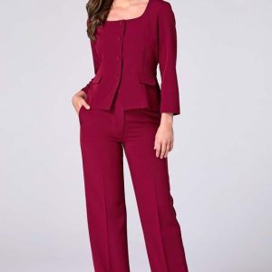 Wide Leg Woven Pants