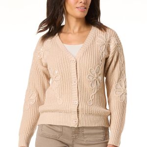 Sequin Soutache Cardigan