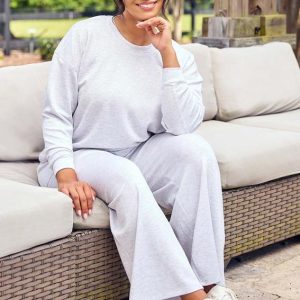 Plus Size Heather Gray Sweatshirt