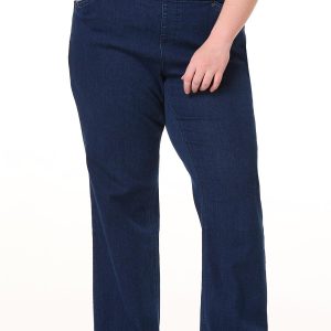 Plus Size Pull- On Trouser Jeans