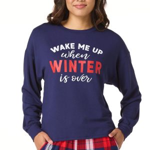 Wake Me Up Sleep Top