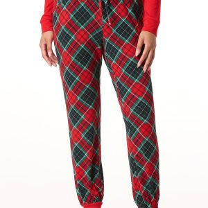 Holiday Plaid Jogger Sleep Pants