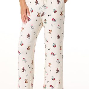 Holiday Cats And Dogs Sleep Pants